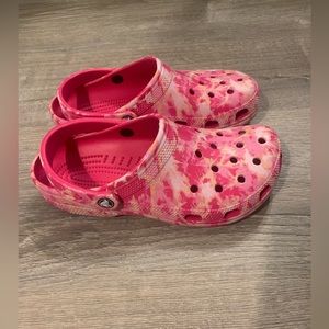 Classic Clog Tie Dye Bleached Candy Pink (Unisex)